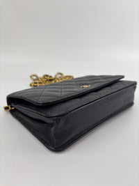 Wallet on Chain in Black Caviar GHW