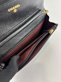 Wallet on Chain in Black Caviar GHW