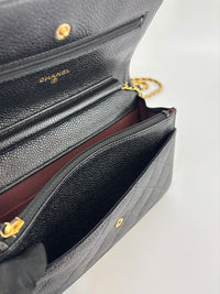 Wallet on Chain in Black Caviar GHW