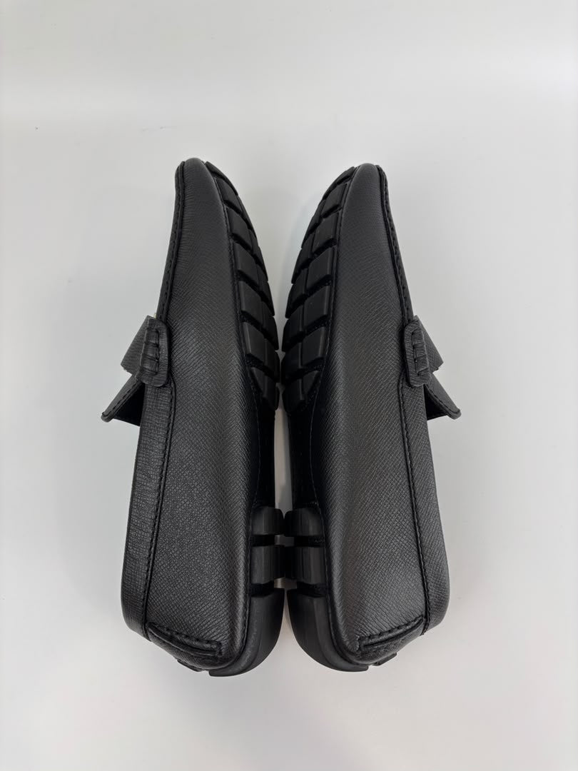 Monte Carlo Mocassin in Black Size 7