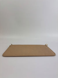 Neverfull Pouch in Monogram Empreinte Leather Crème