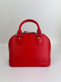 Alma BB in Red Epi Leather