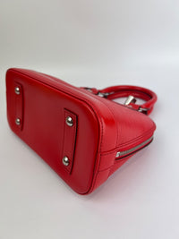 Alma BB in Red Epi Leather