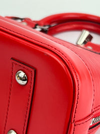 Alma BB in Red Epi Leather