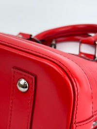 Alma BB in Red Epi Leather