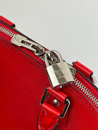 Alma BB in Red Epi Leather