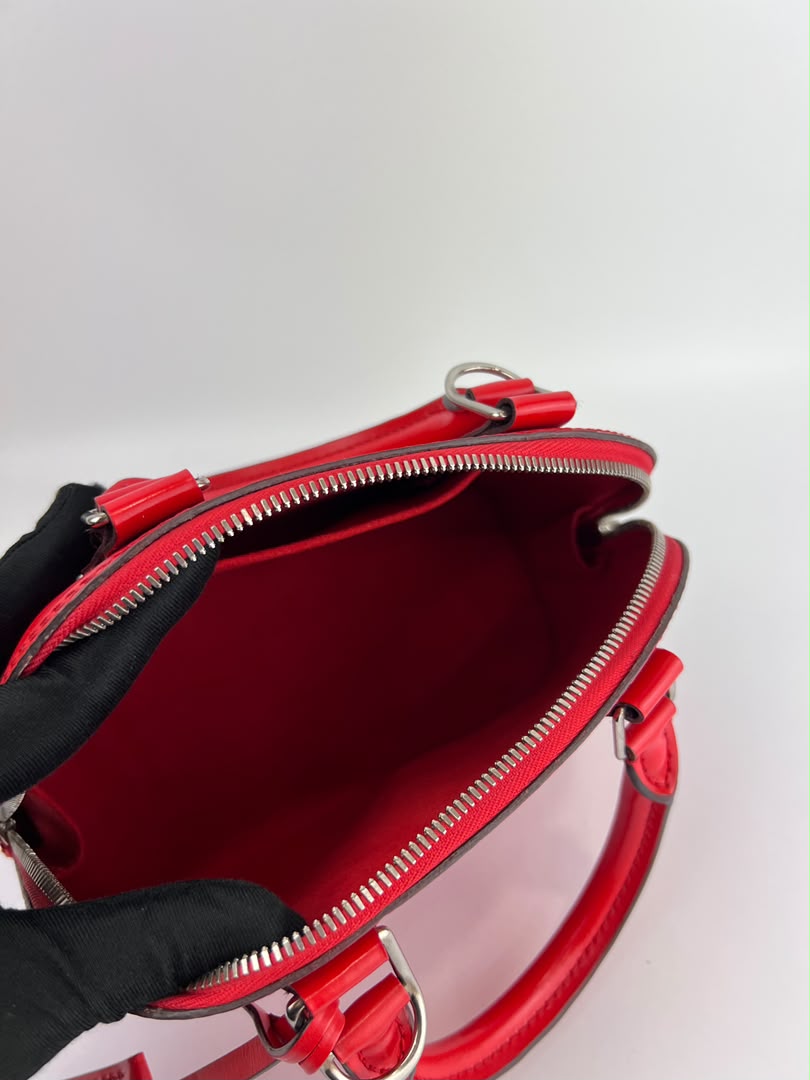 Alma BB in Red Epi Leather