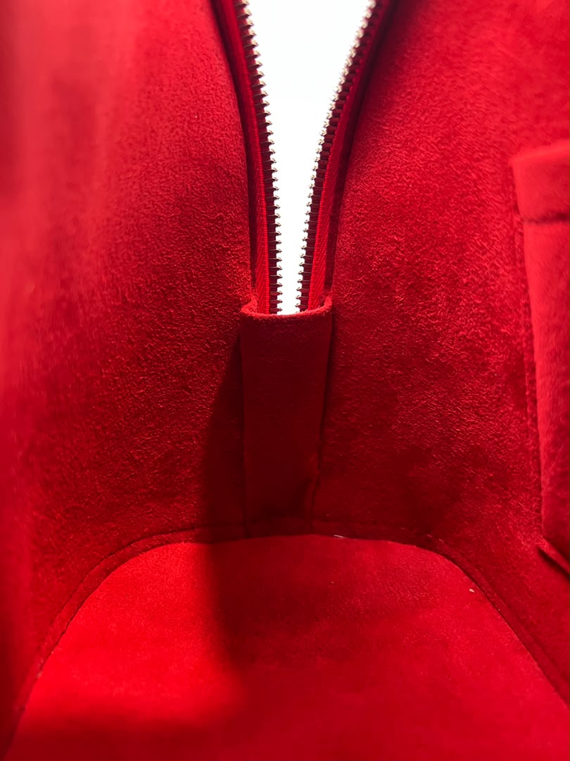 Alma BB in Red Epi Leather