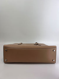 Nina Tote Bag in Silver/Taupe