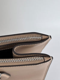 Nina Tote Bag in Silver/Taupe