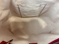 428226 Guccissima Top Handle Bag in Red Leather