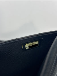 Boy Wallet on Chain Black Lambskin GHW