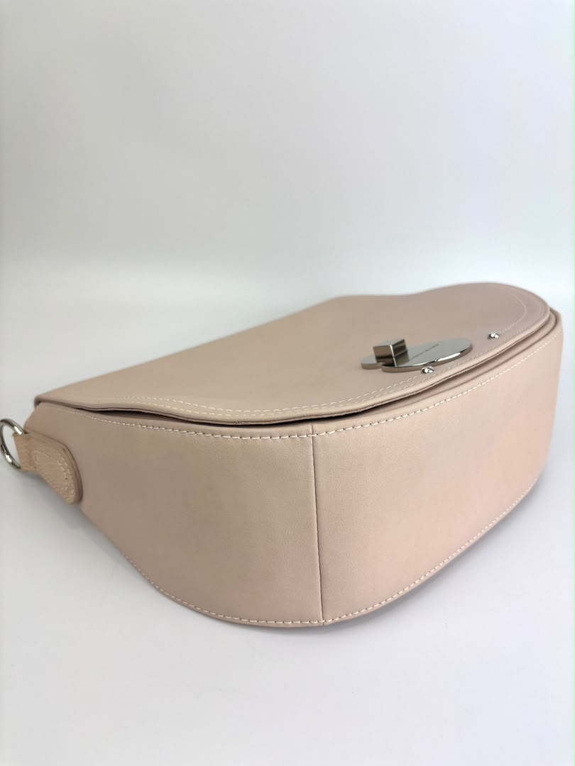 Medium Cavalcade Crossbody in Pink Nude Leather