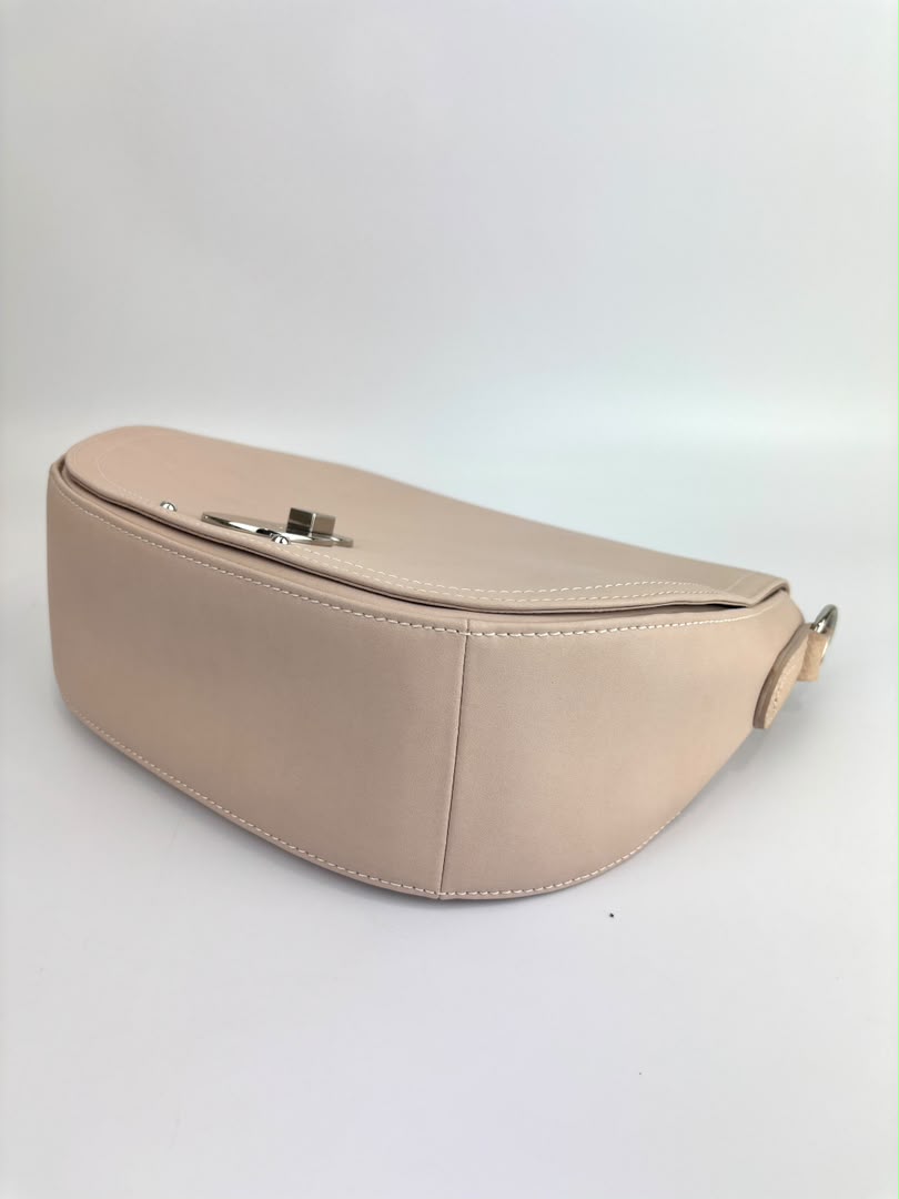 Medium Cavalcade Crossbody in Pink Nude Leather
