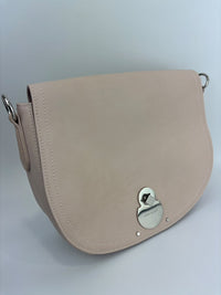 Medium Cavalcade Crossbody in Pink Nude Leather