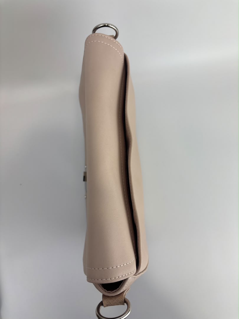 Medium Cavalcade Crossbody in Pink Nude Leather