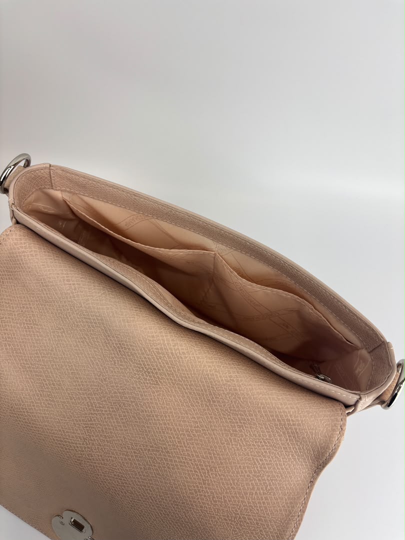 Medium Cavalcade Crossbody in Pink Nude Leather