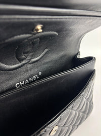 Medium Patent Leather Classic Double Flap SHW