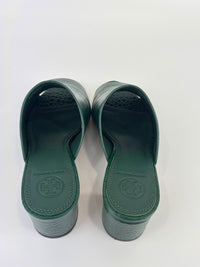 Martine 55mm Sandal Croc Embossed Pine Grove Size 6 US