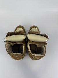 Bekett Suede Wedge Sneaker in Beige Size 35