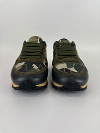 Rockrunner Camouflage Sneakers in Brown and Green Size 35