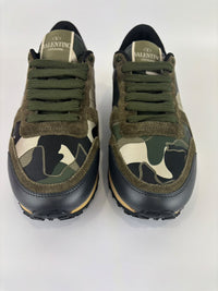 Rockrunner Camouflage Sneakers in Brown and Green Size 35