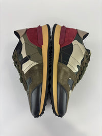 Rockrunner Camouflage Sneakers in Brown and Green Size 35