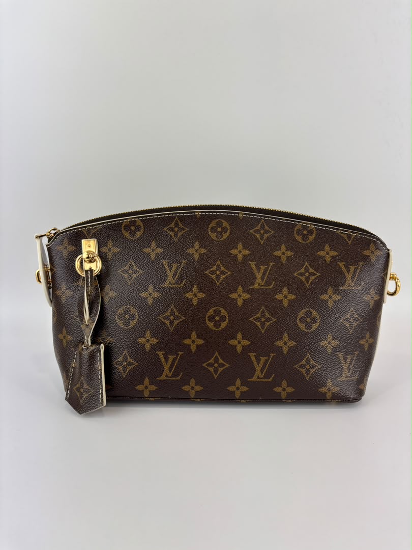 Monogram Shine Fetish Lockit Clutch