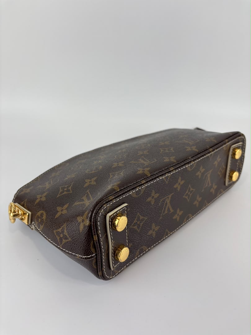 Monogram Shine Fetish Lockit Clutch