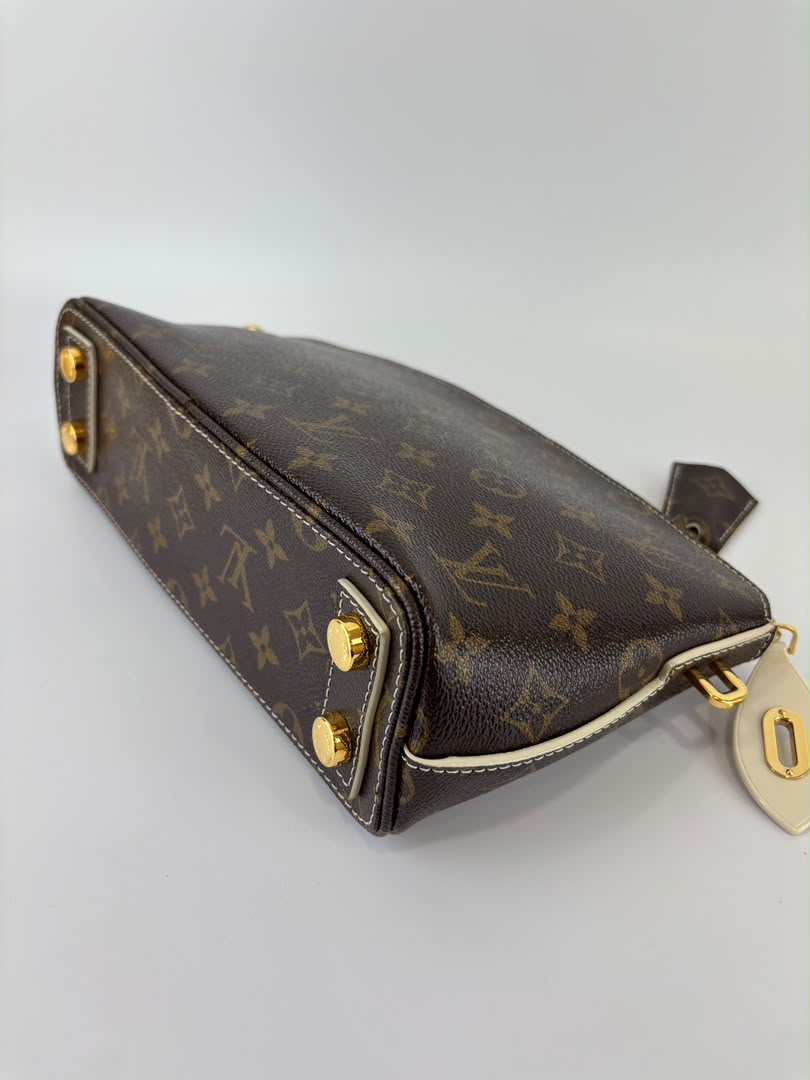 Monogram Shine Fetish Lockit Clutch