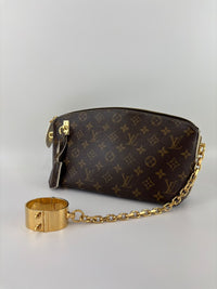 Monogram Shine Fetish Lockit Clutch
