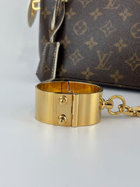 Monogram Shine Fetish Lockit Clutch