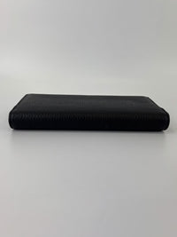 Capucines Taurillon Snakeskin Wallet Black