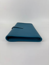 Jige Elan Clutch 29 Bleu Izmir Epsom Leather