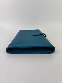 Jige Elan Clutch 29 Bleu Izmir Epsom Leather