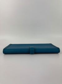 Jige Elan Clutch 29 Bleu Izmir Epsom Leather