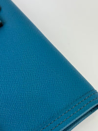 Jige Elan Clutch 29 Bleu Izmir Epsom Leather