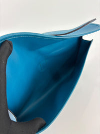 Jige Elan Clutch 29 Bleu Izmir Epsom Leather