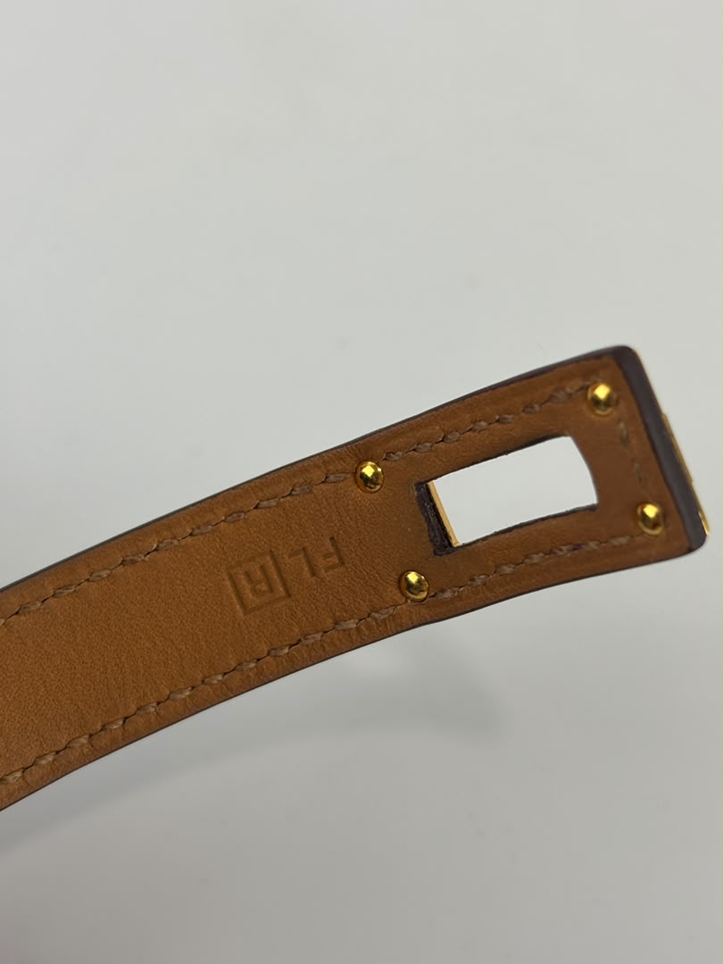 Kelly Double Tour Bracelet in Anemone Swift GHW
