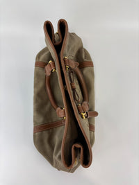 Jacquard 2-Way Canvas Tote Bag