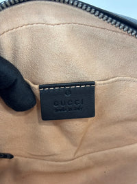 GG Marmont Matelasse Belt Bag Black GHW