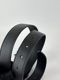 GG Marmont Matelasse Belt Bag Black GHW