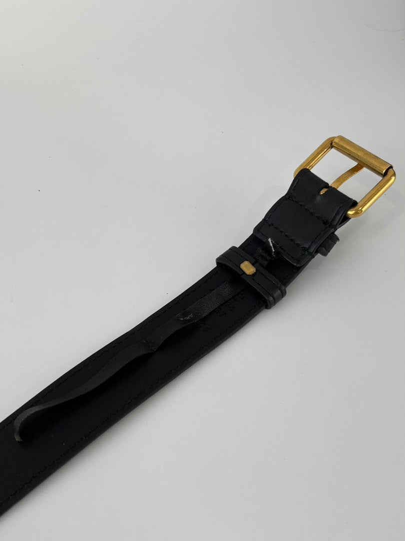 GG Marmont Matelasse Belt Bag Black GHW