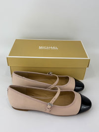 Mae Flex Ballet Wide Mary Jane Flats Pink/Black Size 36