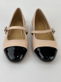 Mae Flex Ballet Wide Mary Jane Flats Pink/Black Size 36