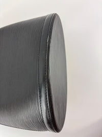 Vintage Cluny Bucket Bag Black Epi Leather