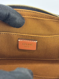 Triomphe Canvas Mini Camera Shoulder Bag Tan
