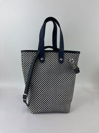 Vintage Ahmedabad Diago PM Tote Black / White / Navy