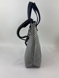 Vintage Ahmedabad Diago PM Tote Black / White / Navy