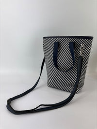 Vintage Ahmedabad Diago PM Tote Black / White / Navy
